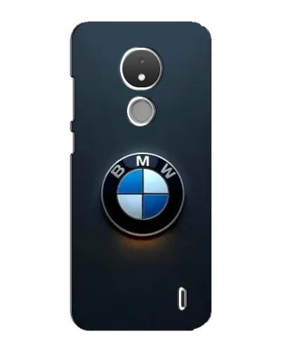Чохол для Nokia C21 з картинкою «Логотип BMW — мінімалізм»