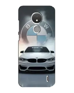 Чохол для Nokia C21 з картинкою «BMW в білому диму» Чохол для Nokia C21 з картинкою «BMW в білому диму»