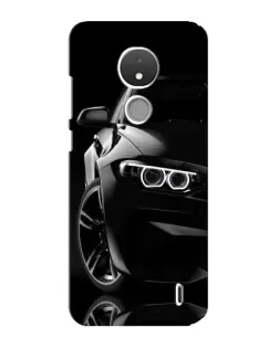 Чохол для Nokia C21 з картинкою «Чорна BMW — профіль» Чохол для Nokia C21 з картинкою «Чорна BMW — профіль»