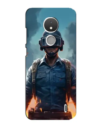 Чохол для Nokia C21 з картинкою «PUBG — реалістичний герой» Чохол для Nokia C21 з картинкою «PUBG — реалістичний герой»