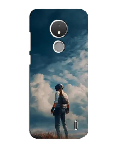 Чохол для Nokia C21 з картинкою «Герой PUBG на скелі» Чохол для Nokia C21 з картинкою «Герой PUBG на скелі»
