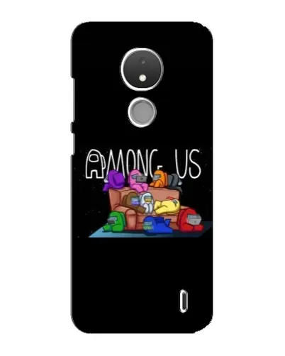 Чохол для Nokia C21 з картинкою «Логотип Among Us» Чохол для Nokia C21 з картинкою «Логотип Among Us»