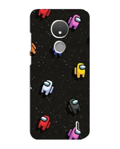 Чохол для Nokia C21 з картинкою «Космічний патерн Among Us» Чохол для Nokia C21 з картинкою «Космічний патерн Among Us»