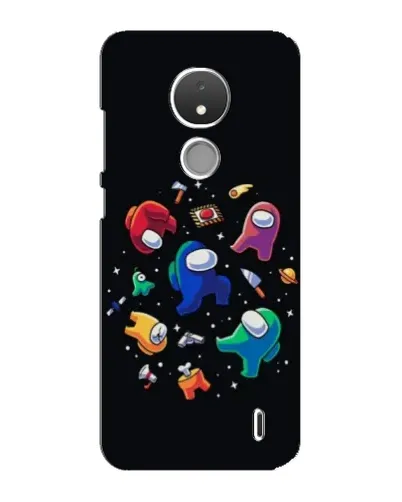 Чохол для Nokia C21 з картинкою «Among Us космос» Чохол для Nokia C21 з картинкою «Among Us космос»