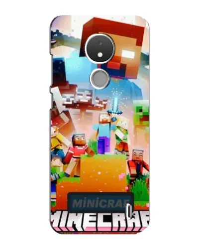 Чохол для Nokia C21 з картинкою «Minecraft герої гри» Чохол для Nokia C21 з картинкою «Minecraft герої гри»