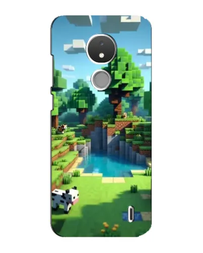 Чохол для Nokia C21 з картинкою «Minecraft літній день» Чохол для Nokia C21 з картинкою «Minecraft літній день»