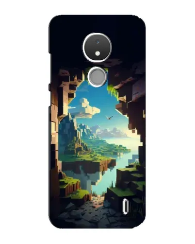 Чохол для Nokia C21 з картинкою «Вид з печери» Чохол для Nokia C21 з картинкою «Вид з печери»
