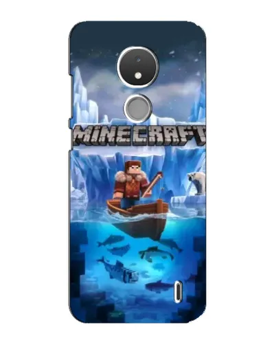 Чохол для Nokia C21 з картинкою «Minecraft льодянийсвіт» Чохол для Nokia C21 з картинкою «Minecraft льодянийсвіт»