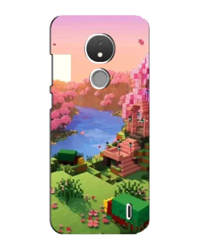 Чохол для Nokia C21 з картинкою «Рожеве дерево Minecraft» Чохол для Nokia C21 з картинкою «Рожеве дерево Minecraft»