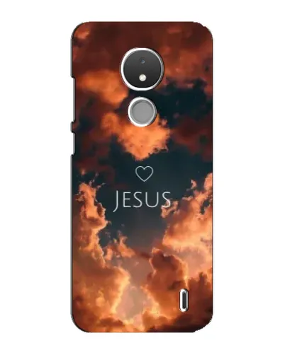 Чехол для Nokia C21 с картинкой «Сияние Имени Jesus» Чехол для Nokia C21 с картинкой «Сияние Имени Jesus»