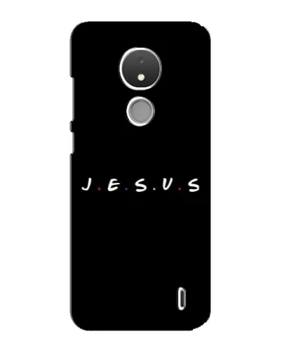 Чехол для Nokia C21 с картинкой «Точки веры J.E.S.U.S.» Чехол для Nokia C21 с картинкой «Точки веры J.E.S.U.S.»