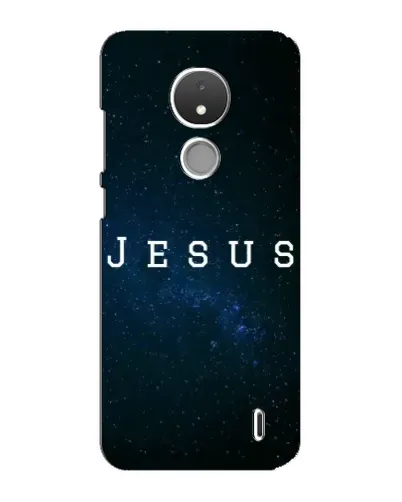 Чехол для Nokia C21 с картинкой «Звездное небо Jesus» Чехол для Nokia C21 с картинкой «Звездное небо Jesus»