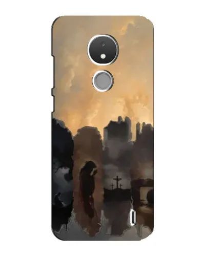 Чехол для Nokia C21 с картинкой «Дорога к вере» Чехол для Nokia C21 с картинкой «Дорога к вере»
