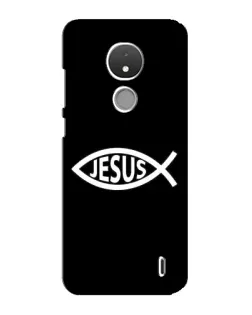 Чехол для Nokia C21 с картинкой «Классический Jesus»
