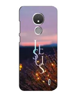 Чехол для Nokia C21 с картинкой «Свет Божий ночью»