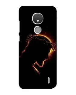 Чехол для Nokia C21 с картинкой «Терновый венец»