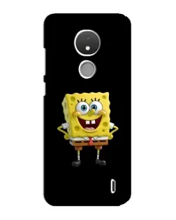 Чехол для Nokia C21 с картинкой «Классический Губка Боб»