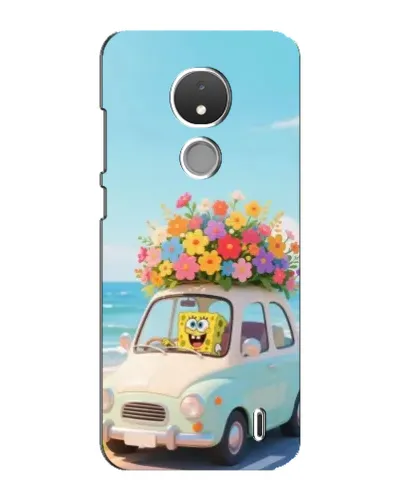 Чехол для Nokia C21 с картинкой «Автомобильное путешествие» Чехол для Nokia C21 с картинкой «Автомобильное путешествие»