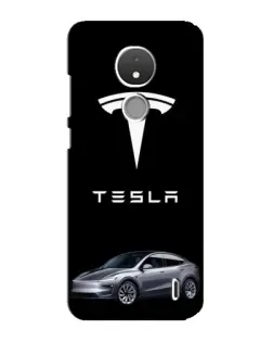 Чохол для Nokia C21 з картинкою «Tesla Model Y» Чохол для Nokia C21 з картинкою «Tesla Model Y»