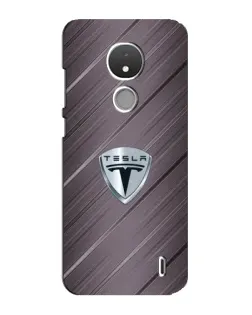 Чохол для Nokia C21 з картинкою «Металева текстура Tesla» Чохол для Nokia C21 з картинкою «Металева текстура Tesla»
