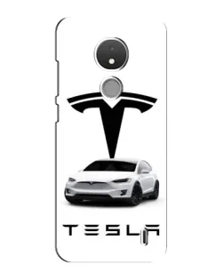 Чохол для Nokia C21 з картинкою «Tesla White Style» Чохол для Nokia C21 з картинкою «Tesla White Style»