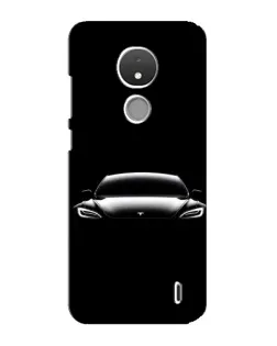 Чохол для Nokia C21 з картинкою «Фари Tesla Night» Чохол для Nokia C21 з картинкою «Фари Tesla Night»
