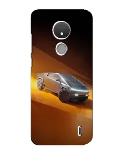 Чохол для Nokia C21 з картинкою «Cybertruck у пустелі» Чохол для Nokia C21 з картинкою «Cybertruck у пустелі»