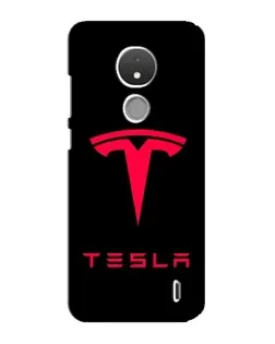 Чохол для Nokia C21 з картинкою «Tesla Red Logo» Чохол для Nokia C21 з картинкою «Tesla Red Logo»