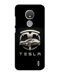 Чохол для Nokia C21 з картинкою «Tesla — срібне авто» Чохол для Nokia C21 з картинкою «Tesla — срібне авто»