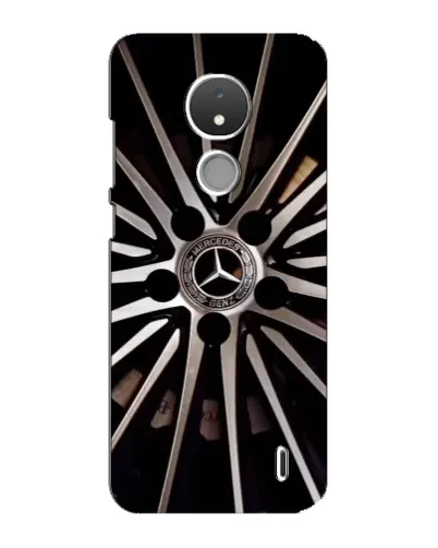 Чохол для Nokia C21 з картинкою «Диск Mercedes»