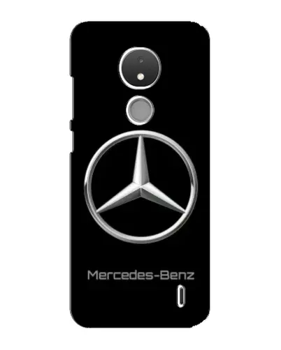 Чохол для Nokia C21 з картинкою «Mercedes Silver Logo»