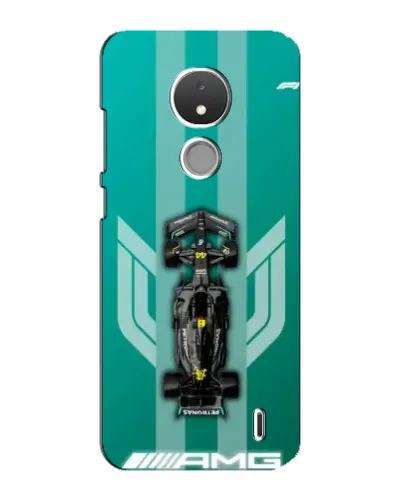 Чохол для Nokia C21 з картинкою «Mercedes AMG Petronas»