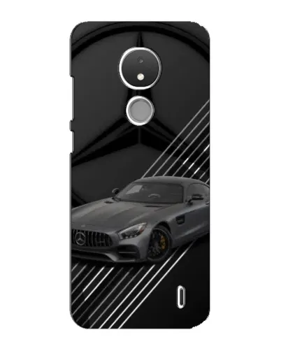 Чохол для Nokia C21 з картинкою «Mercedes AMG — графіка»