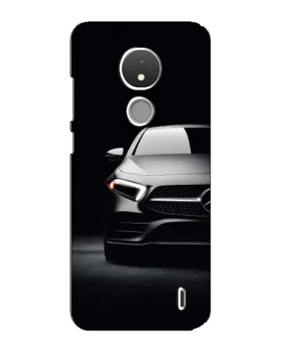 Чохол для Nokia C21 з картинкою «Світло фар Mercedes»