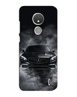 Чохол для Nokia C21 з картинкою «Mercedes у диму» Чохол для Nokia C21 з картинкою «Mercedes у диму»