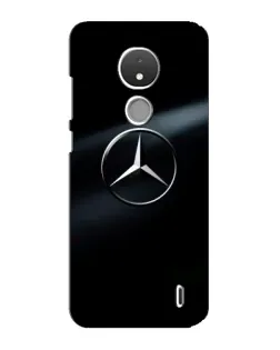 Чохол для Nokia C21 з картинкою «Mercedes на металі» Чохол для Nokia C21 з картинкою «Mercedes на металі»