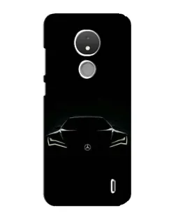 Чохол для Nokia C21 з картинкою «Mercedes — силует авто» Чохол для Nokia C21 з картинкою «Mercedes — силует авто»