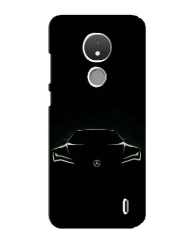 Чохол для Nokia C21 з картинкою «Mercedes — силует авто» Чохол для Nokia C21 з картинкою «Mercedes — силует авто»