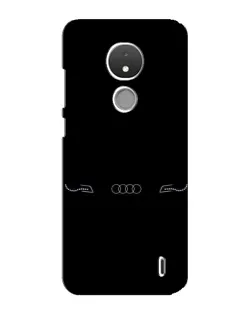 Чохол для Nokia C21 з картинкою «Audi — світловий підпис»