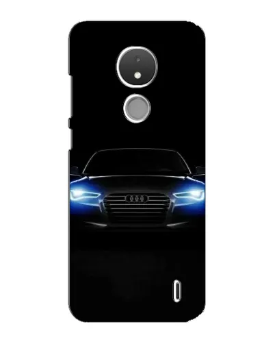 Чохол для Nokia C21 з картинкою «Audi в неоні» Чохол для Nokia C21 з картинкою «Audi в неоні»