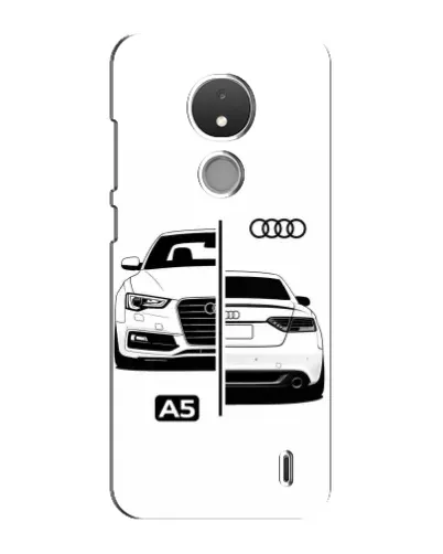 Чохол для Nokia C21 з картинкою «Audi — контрастний дизайн» Чохол для Nokia C21 з картинкою «Audi — контрастний дизайн»