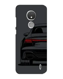 Чохол для Nokia C21 з картинкою «Задня частина Audi — арт»