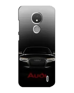 Чохол для Nokia C21 з картинкою «Audi — градієнтний контур»