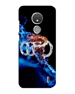 Чохол для Nokia C21 з картинкою «Енергія лого Audi»