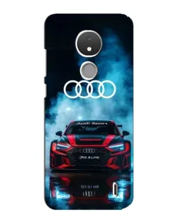 Чохол для Nokia C21 з картинкою «Audi Sport — неон»