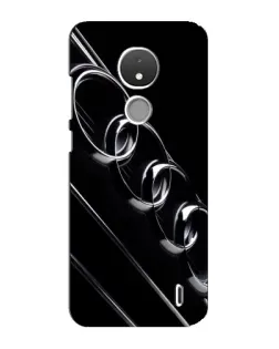 Чохол для Nokia C21 з картинкою «Audi — абстрактні кільця»