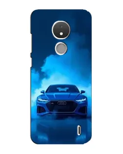Чохол для Nokia C21 з картинкою «Audi — блакитна енергія»