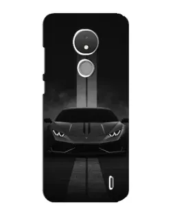 Чохол для Nokia C21 з картинкою «Lamborghini симетрія доріг»