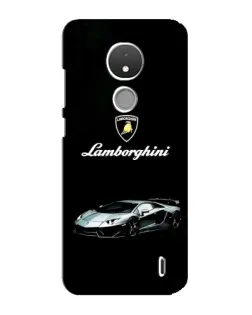 Чохол для Nokia C21 з картинкою «Логотип Lamborghini класика»