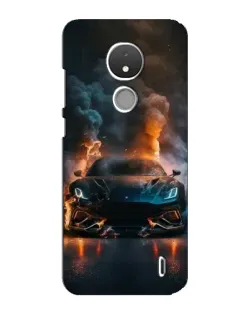 Чохол для Nokia C21 з картинкою «Lamborghini димна естетика»